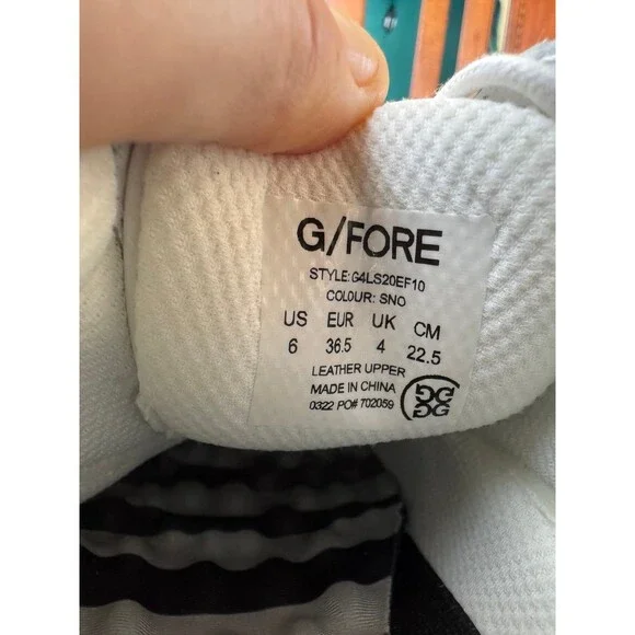 G/FORE Women's 6 Welt Stud Gallivanter Spikeless Golf Shoes - Picture 4 of 8